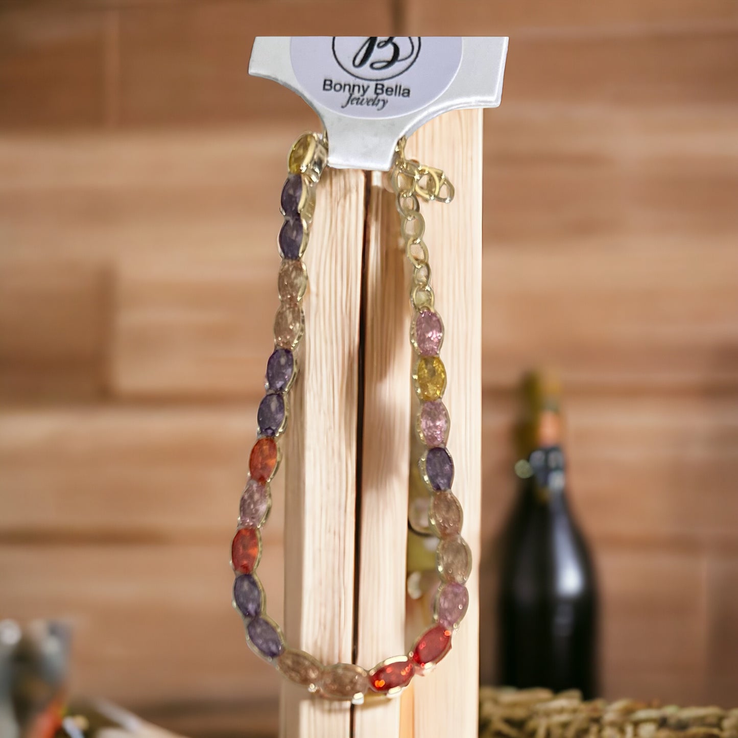 Bracelete Multicores com Pedras